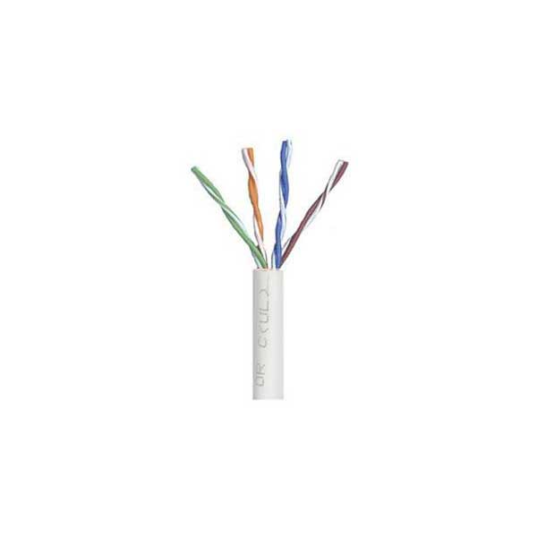 White Cat5e Cable, 24AWG, 4-Pair, 350MHz, 1000FT Box