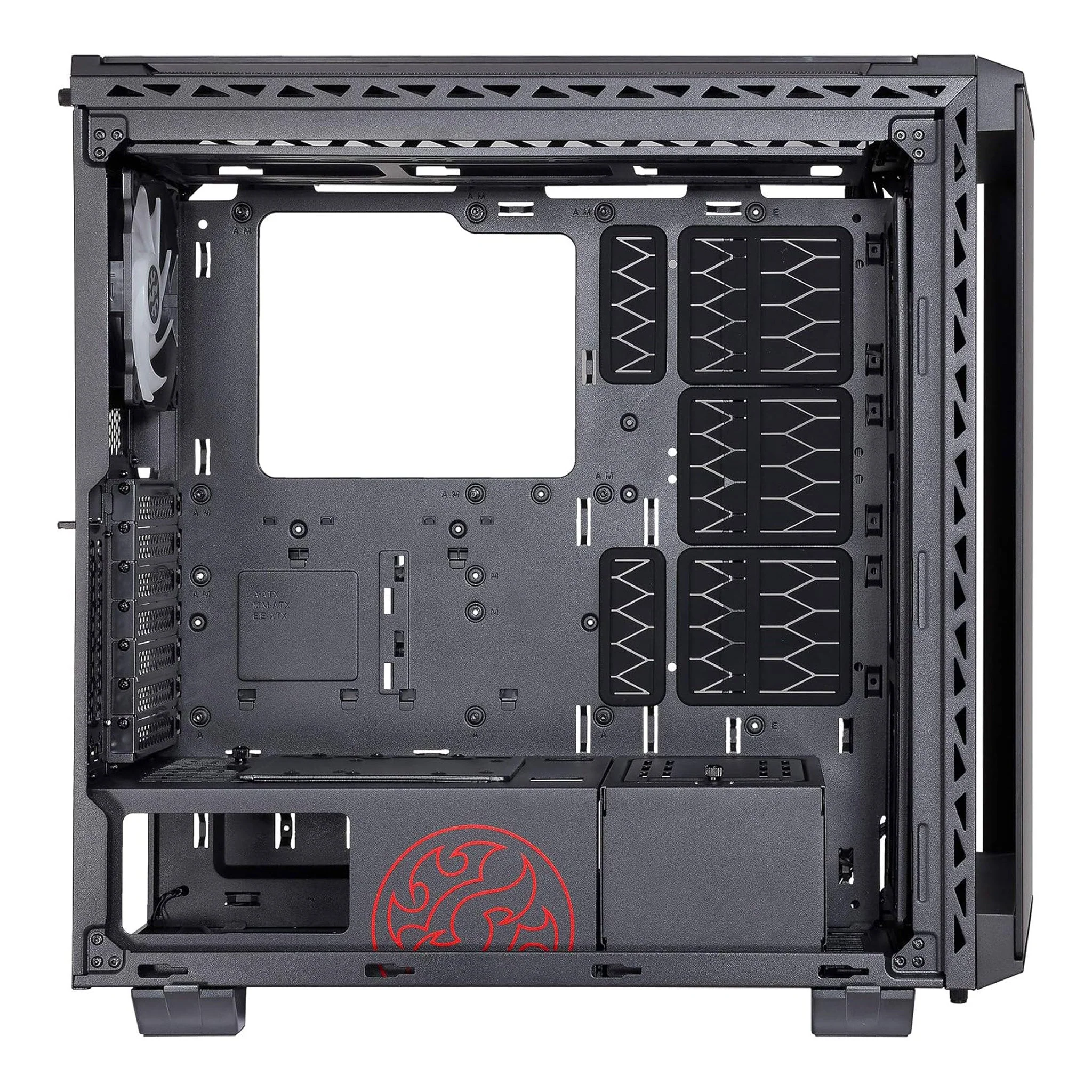 XPG Black Battlecruiser Super Mid Tower ATX Case