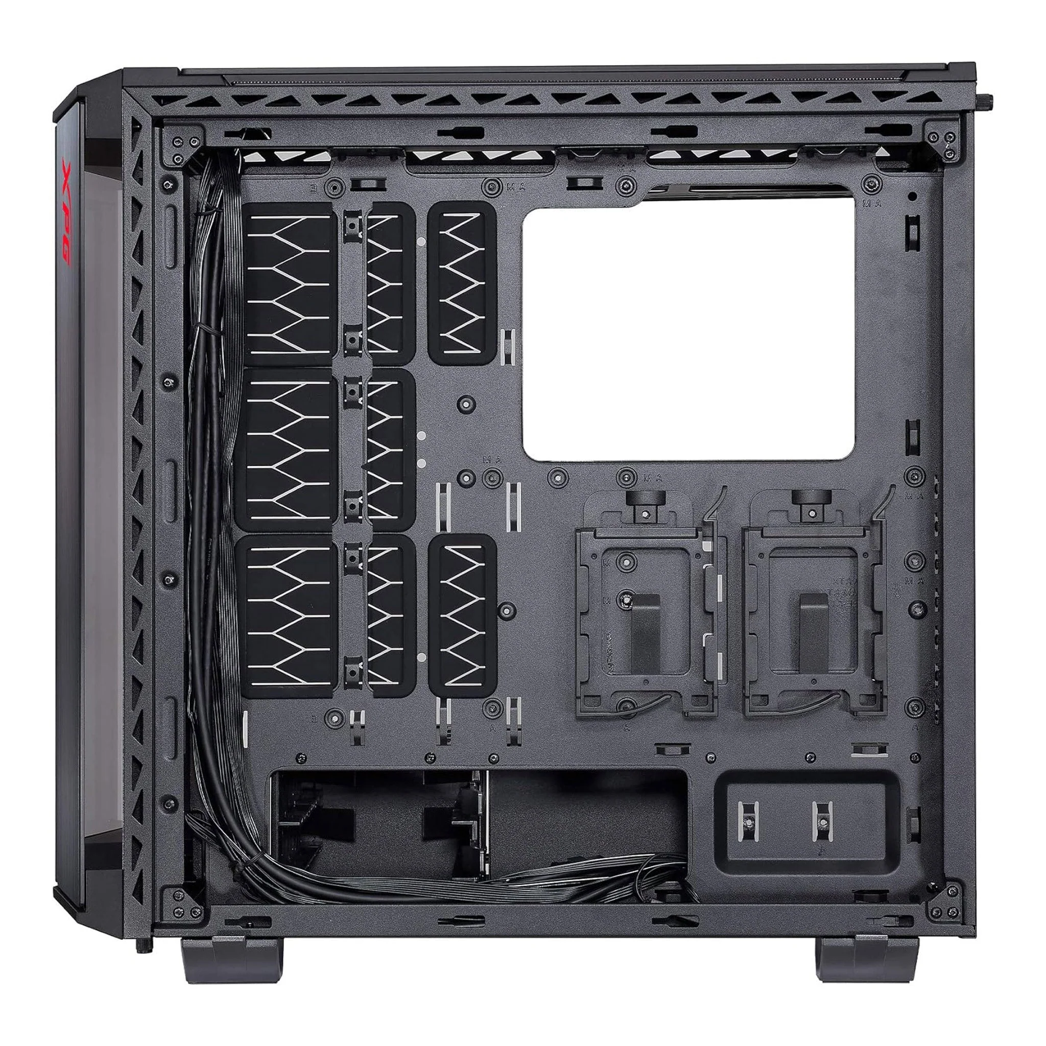 XPG Black Battlecruiser Super Mid Tower ATX Case