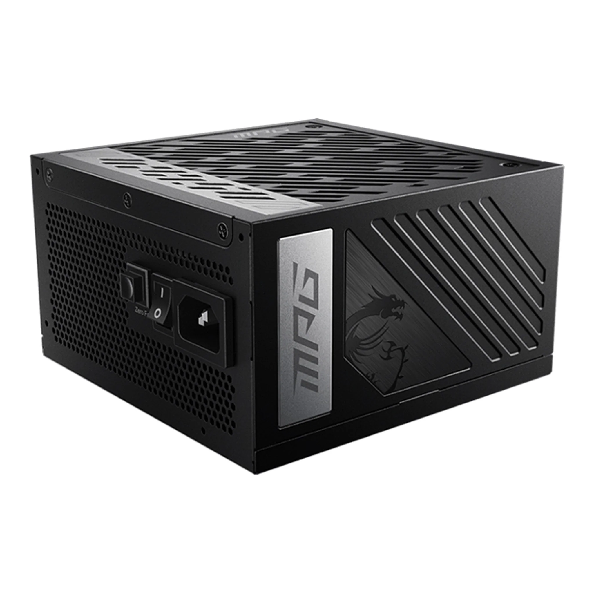 MSI MPG A1000G PCIE5 1000W 80 Plus Gold Fully Modular ATX 3.0 Power Supply - Black