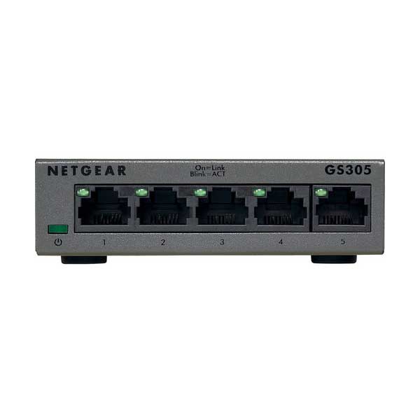 2303-netgear-gs305-300pas-5-port-gigabit-ethernet-unmanaged-switch-2.jpg NETGEAR GS305-300PAS 5-Port Gigabit Ethernet Unmanaged Switch