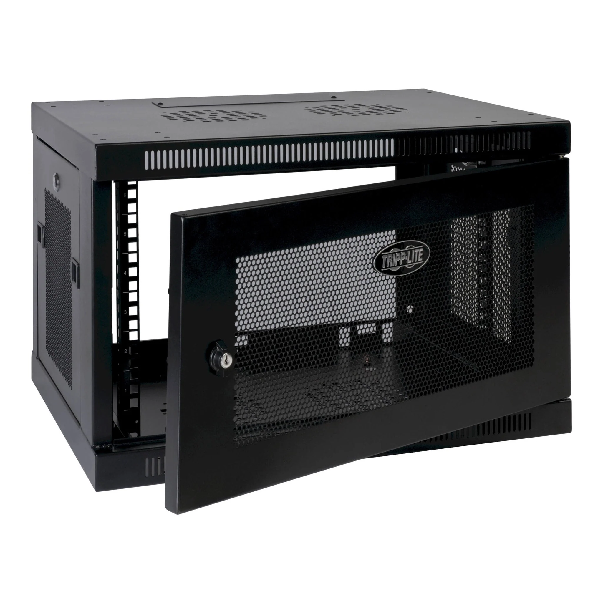 Tripp Lite SRW9U 9U Low-Profile Wall-Mount Mini SmartRack Enclosure Cabinet