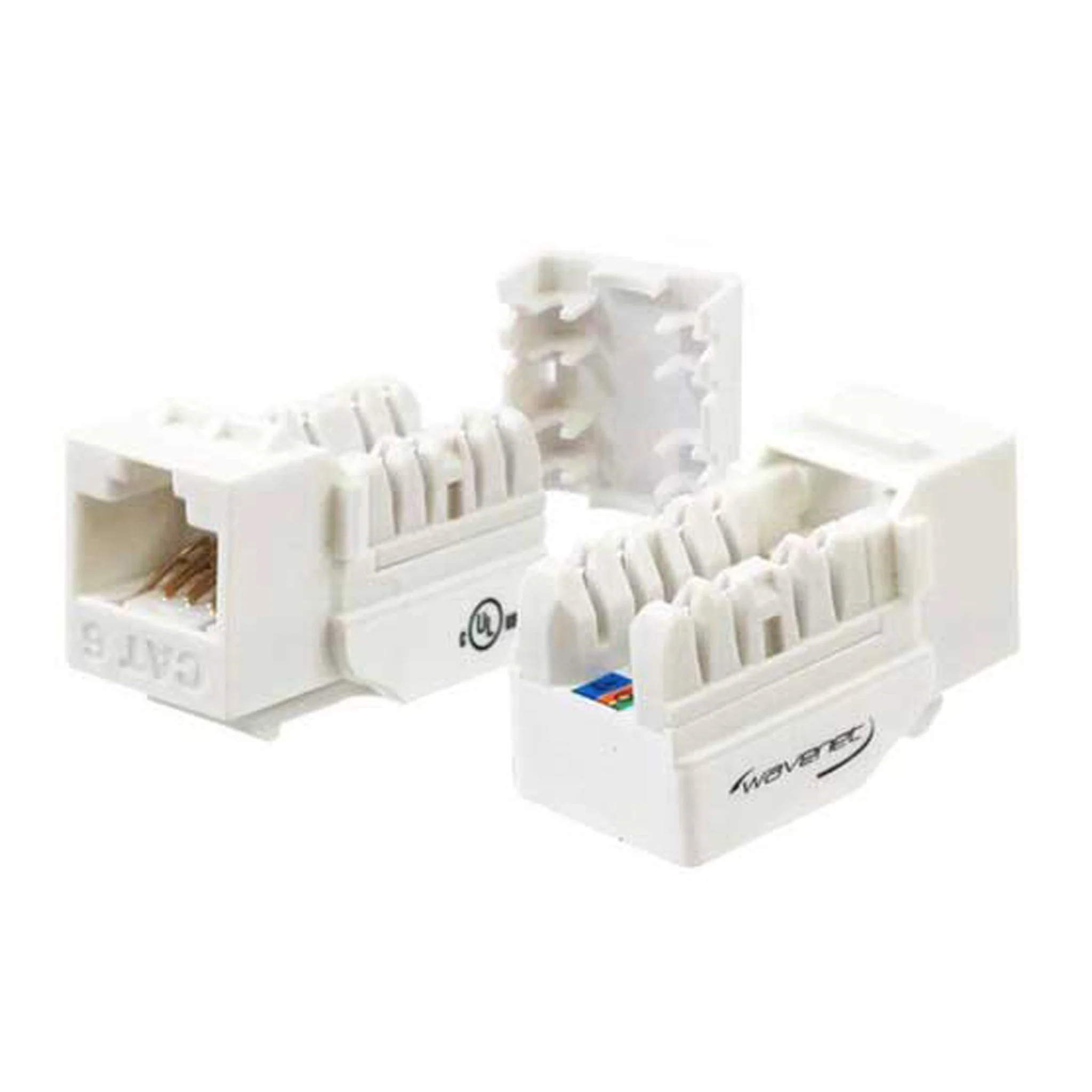 2329-wavenet-6eksjwh-spk-white-cat6-rj-45-punch-down-keystone-jack-25-pack-1.webp Wavenet 6EKSJWH‐SPK White CAT6 RJ-45 Punch Down Keystone Jack 25-Pack