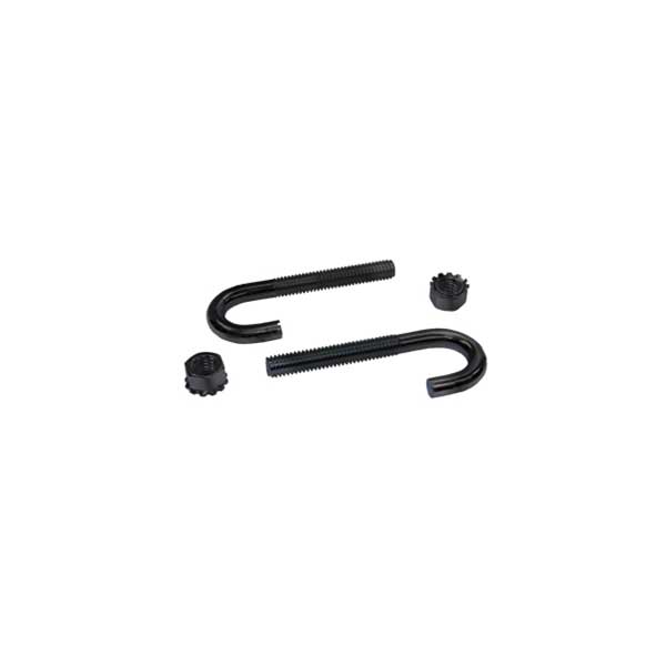 Ladder Rack J-Bolt Kit Black