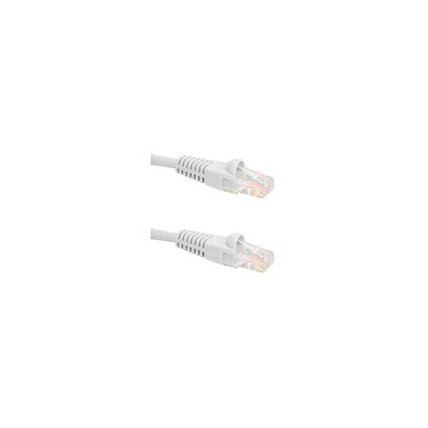 2358-cat6-network-patch-cable-with-boots-white-50ft-1.jpg Cat6 Network Patch Cable with Boots, White, 50FT