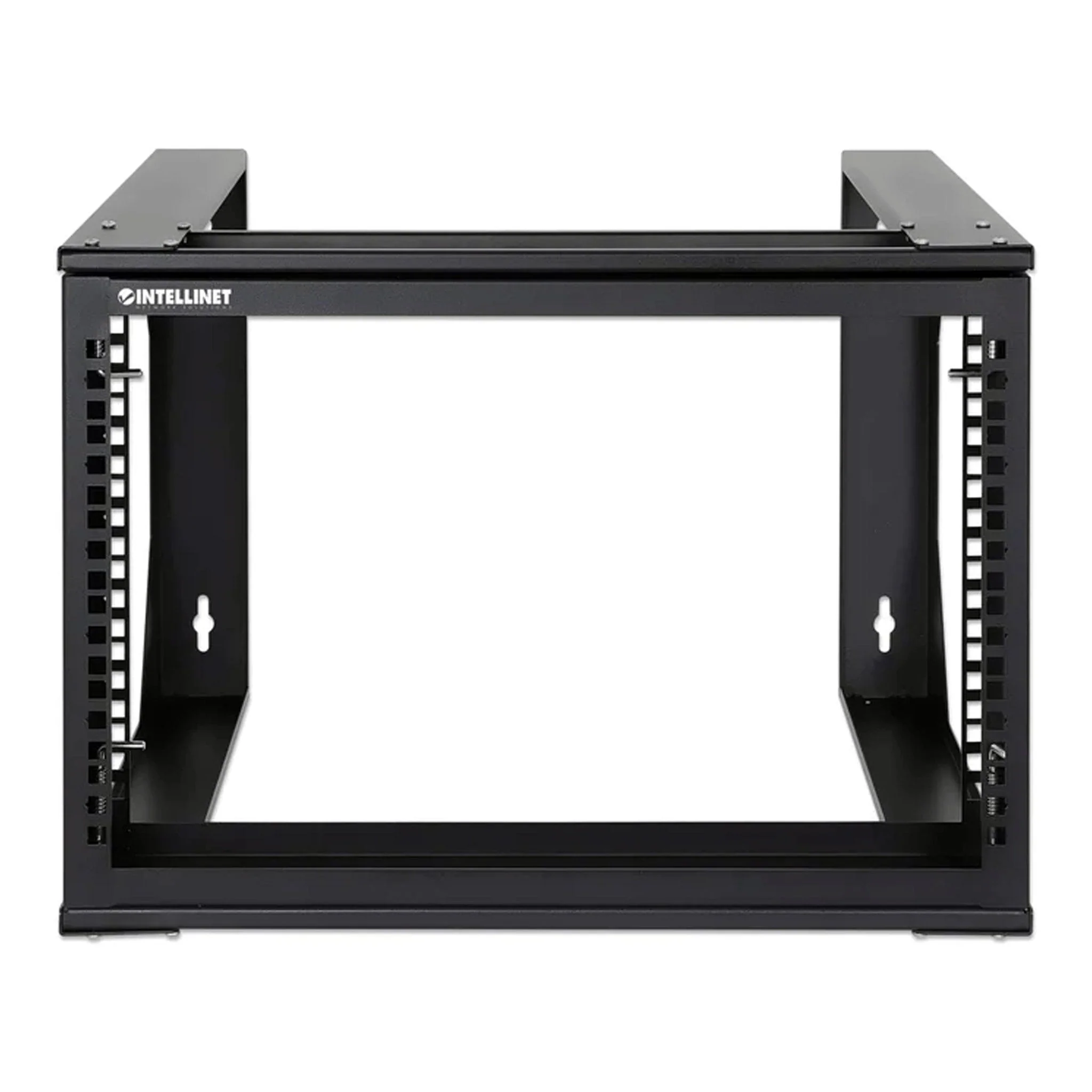 Intellinet 716178 19" 6RU Wall Mount 2-Post Open Frame Network Rack