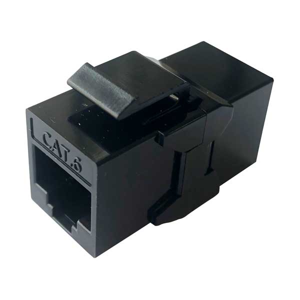2410-sr-components-c6ickbk-unshielded-cat6-in-line-coupler-keystone-insert-1.jpg SR Components C6ICKBK Unshielded Cat6 In-Line Coupler Keystone Insert