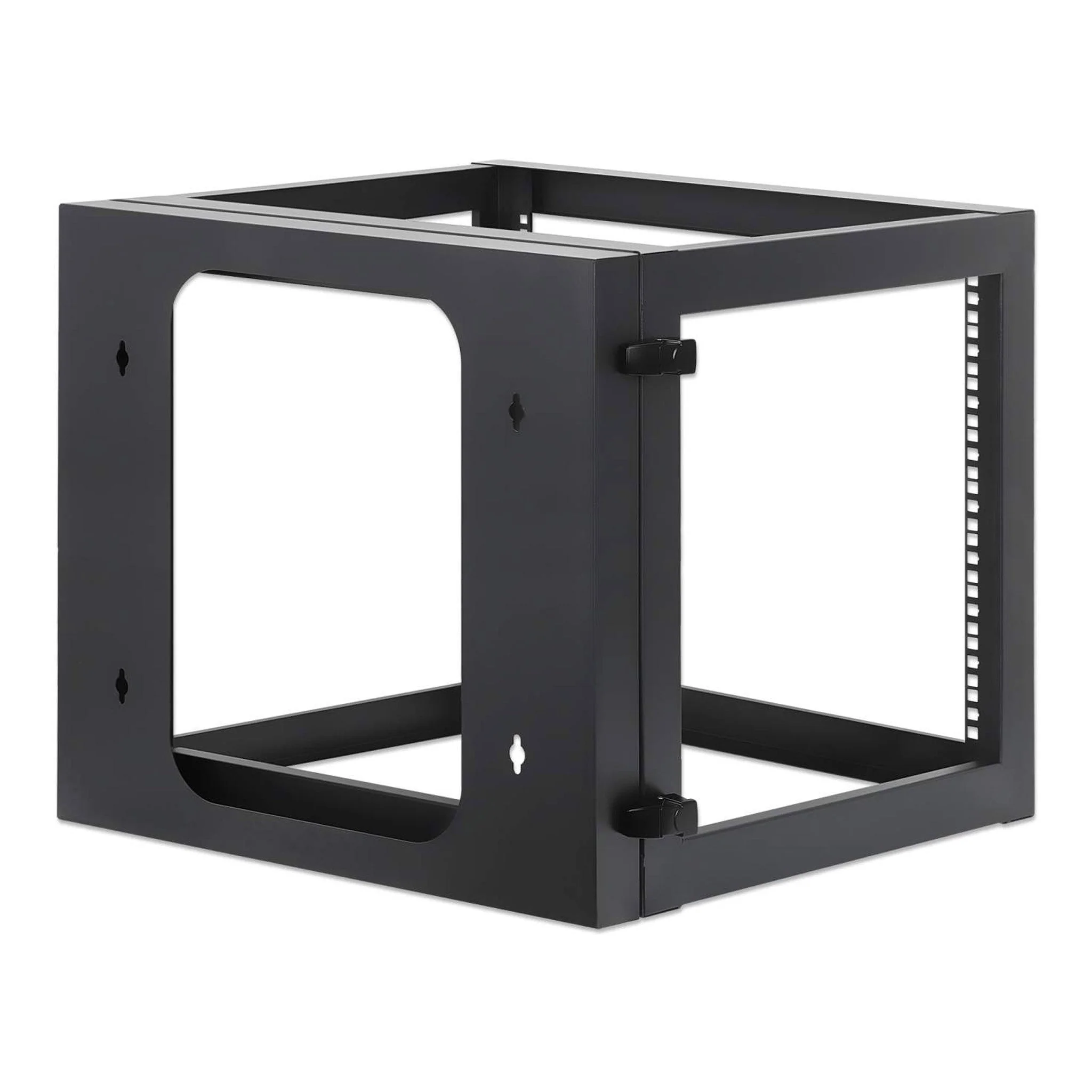 Intellinet 716048 19" 9U Wall Mount Open Frame Network Rack - Rear-Hinged Swing Frame