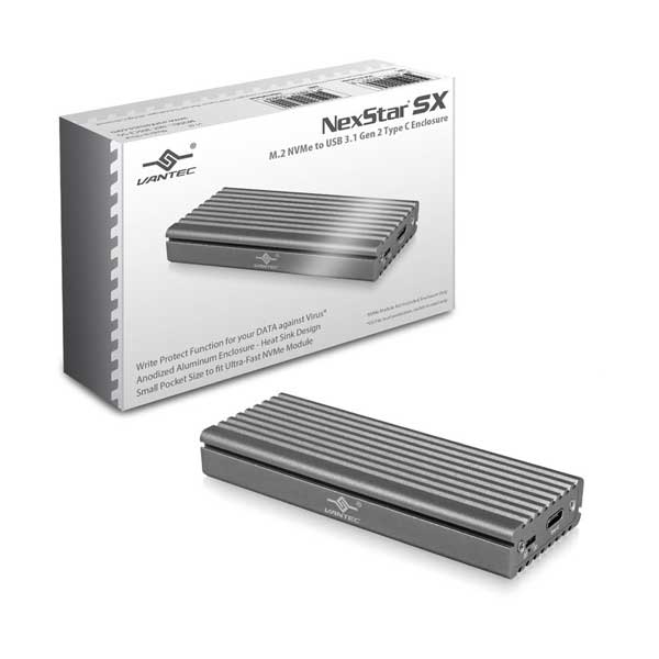 2464-vantec-m.2-nvme-ssd-to-usb-3.1-gen-2-type-c-enclosure-1.jpg Vantec M.2 NVMe SSD To USB 3.1 Gen 2 Type C Enclosure
