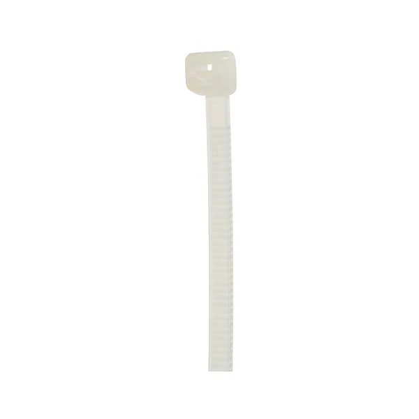 SR Components WT-4-18N-M 4" 18lb Natural Nylon Self Locking Cable Zip Ties 1000-Pack