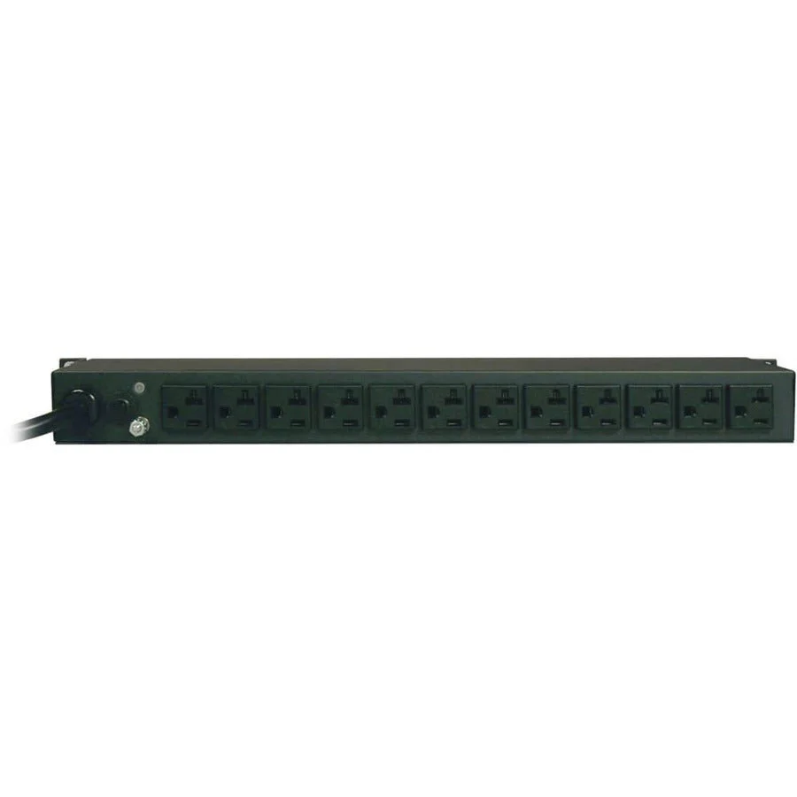 Tripp Lite PDU Metered 120V 20A 5-15/20R 12 Outlet L5-20P Horizontal 1URM