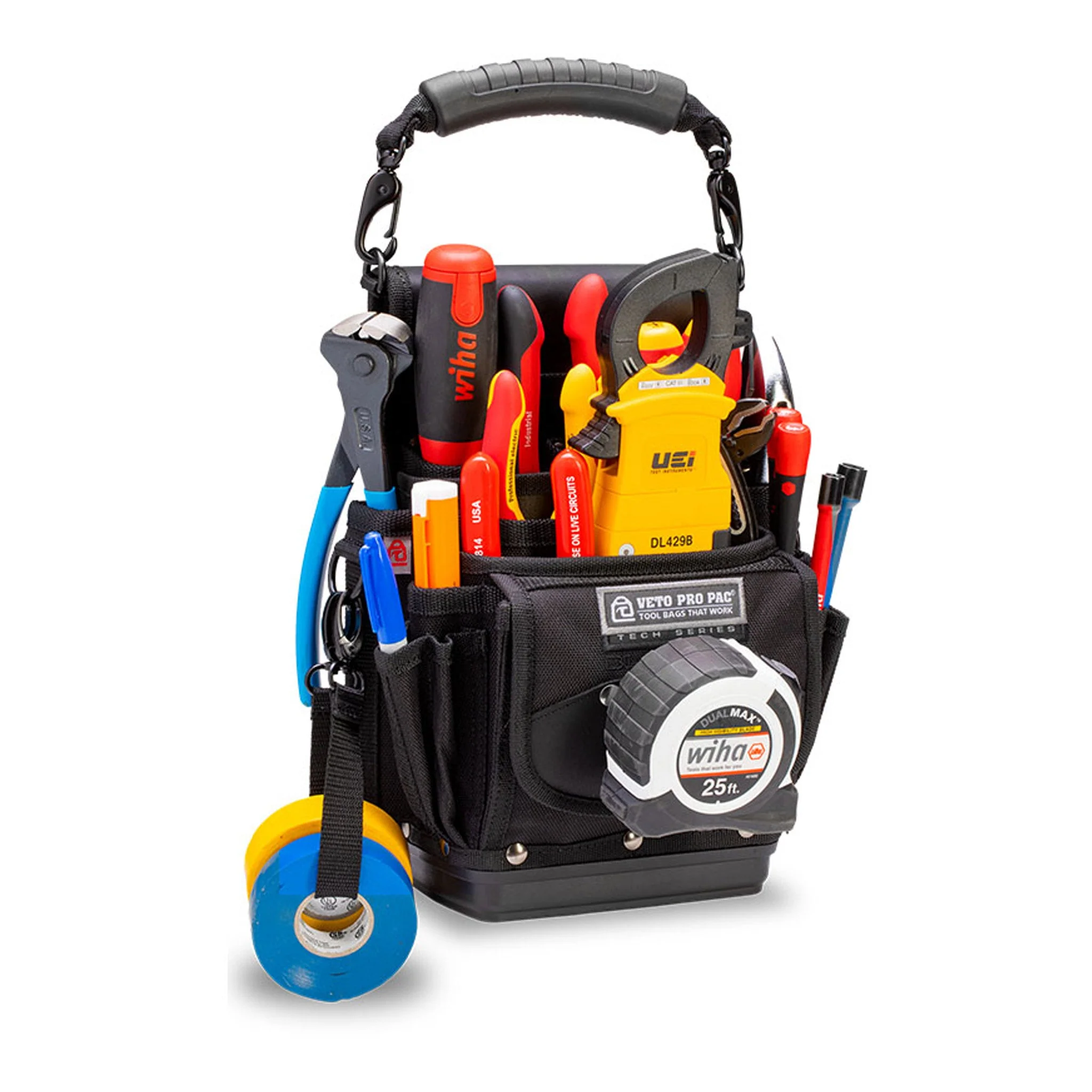 Veto Pro Pac TP4B Blackout 22 Pocket Clip-On Service Tool Pouch