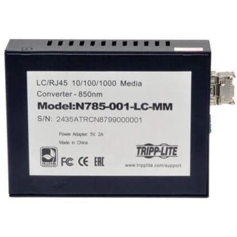 2509-tripp-lite-n785-001-lc-mm-lc-multimode-fiber-media-converter-gigabit-3.webp Tripp Lite N785-001-LC-MM LC Multimode Fiber Media Converter Gigabit