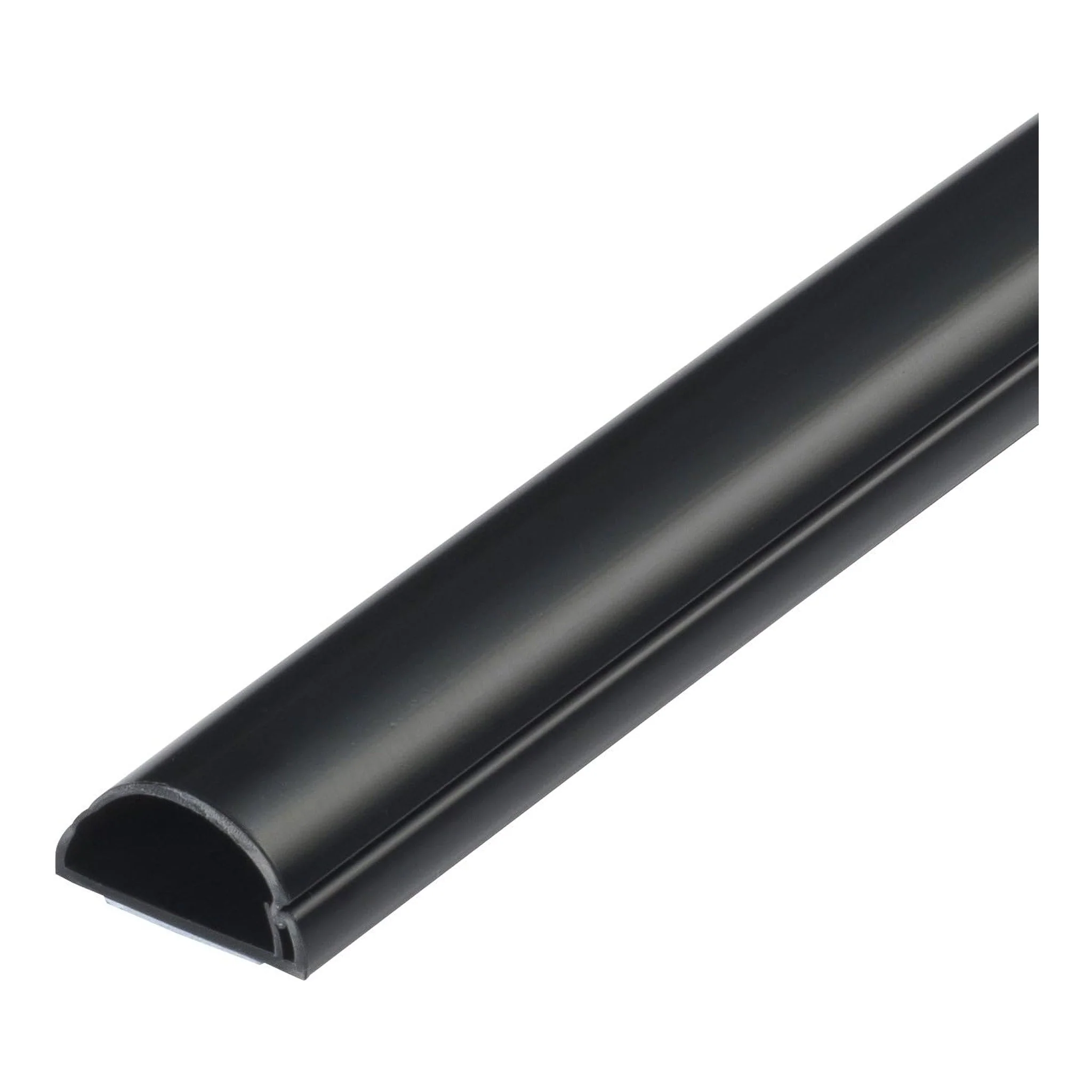 2519-d-line-us-d23015b-6ft-self-adhesive-half-round-mini-cable-raceway-black-1.webp D-Line US/D23015B 6ft Self-Adhesive Half Round Mini Cable Raceway - Black
