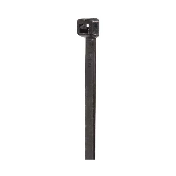 SR Components WT-8-18B-M 8" 18lb Black UV Weather Resistant Nylon Self Locking Cable Zip Ties 1000-Pack
