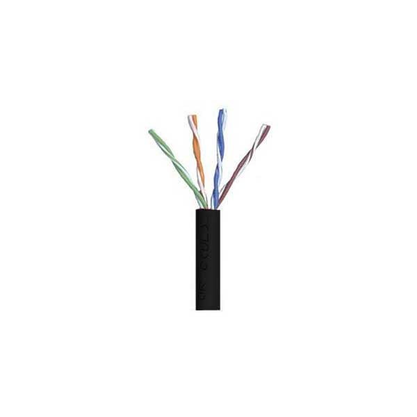 2554-black-cat5e-cable-24awg-4-pair-350mhz-1000ft-box-1.jpg Black Cat5e Cable, 24AWG, 4-Pair, 350MHz, 1000FT Box