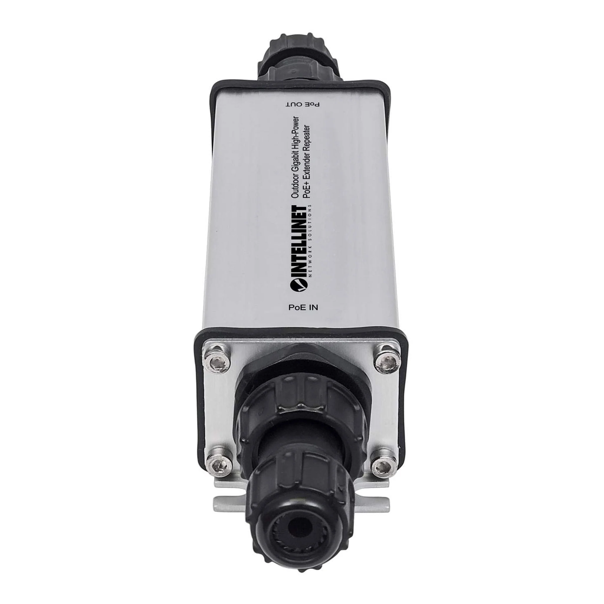 Intellinet 561211 Outdoor Gigabit High-Power PoE+ Extender Repeater