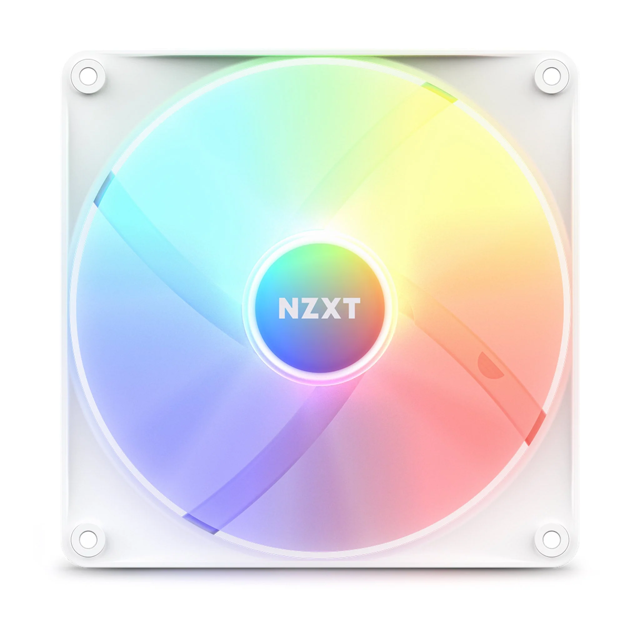 NZXT RF-C14SF-W1 140mm Hub-Mounted F140 RGB Core Fan - White