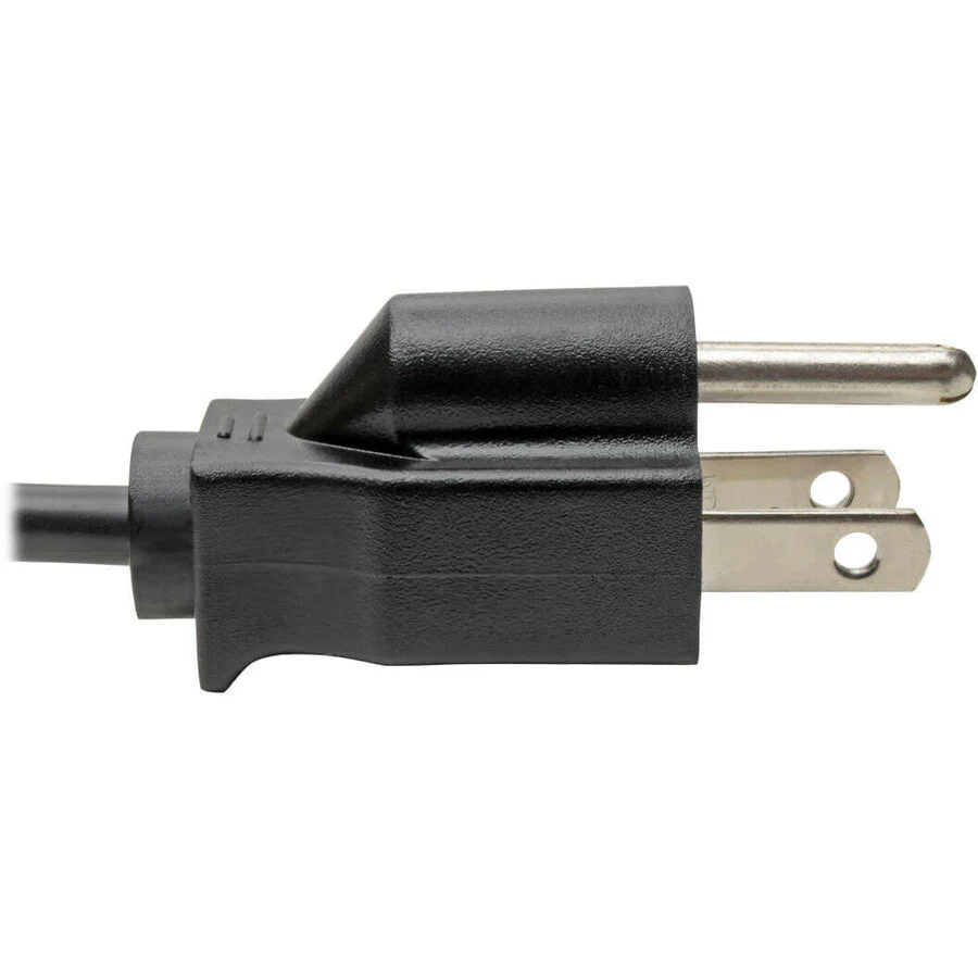 Tripp Lite P013-006 6ft 10A 125V NEMA 5-15P to C5 3-Slot Notebook Power Cord