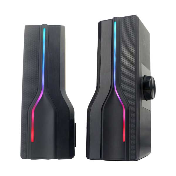 SYBA Desktop USB Powered 2-1 RGB Stereo Sound Bar | 2.5W | SY-SPK20244
