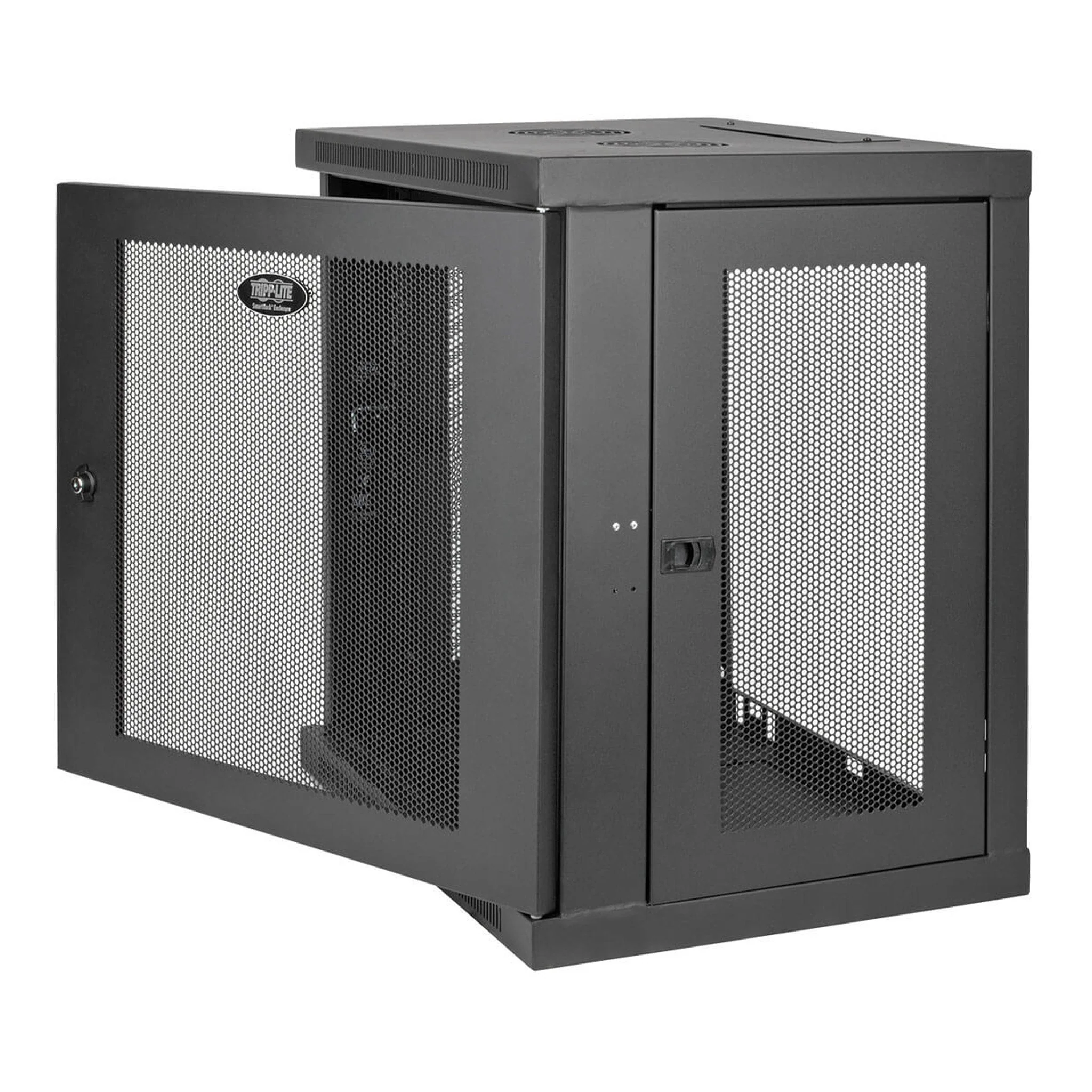 Tripp Lite SRW12U 12U Low-Profile Wall-Mount SmartRack Enclosure Cabinet