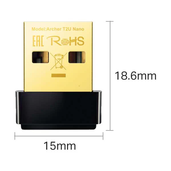 2665-tp-link-archer-t2u-nano-ac600-nano-wireless-usb-adapter-3.webp TP-Link ARCHER T2U NANO AC600 Nano Wireless USB Adapter