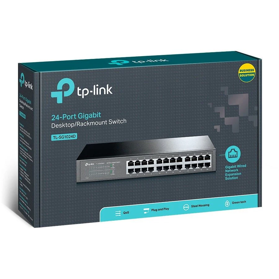 TP-Link TL-SG1024D 24-Port Gigabit Desktop/Rackmount Switch