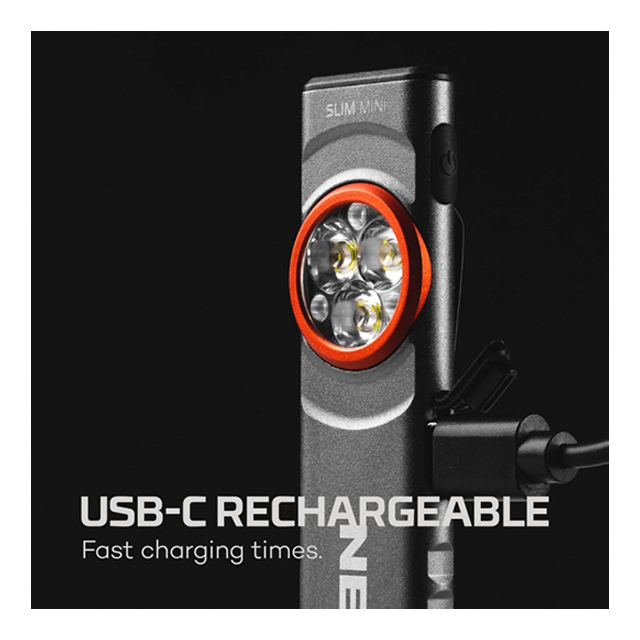 NEBO NEB-FLT-1042 Slim Mini 250 Lumen LED Rechargeable Flashlight