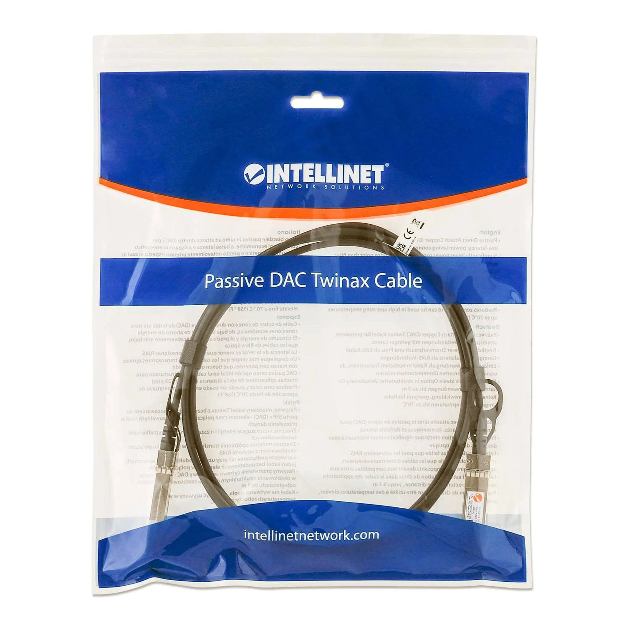 2682-intellinet-508377-sfp-10g-passive-dac-twinax-cable-1.5ft-4.webp Intellinet 508377 SFP+ 10G Passive DAC Twinax Cable - 1.5ft