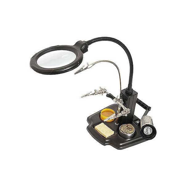 2687-eclipse-soldering-helping-hand-with-led-magnifier-1.jpg Eclipse Soldering Helping Hand with LED Magnifier
