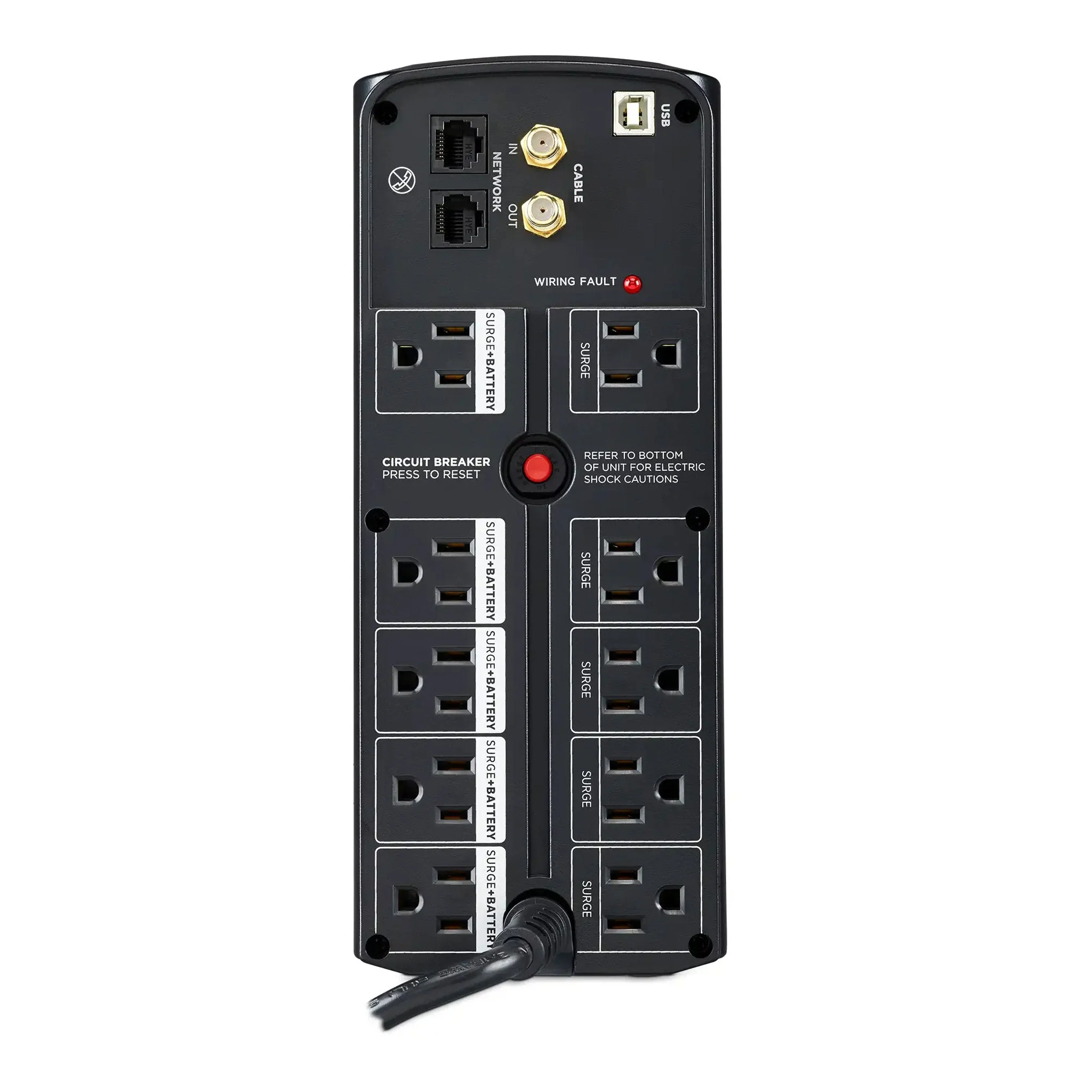 CyberPower LX1500GU3 10-Outlet 1500VA 900W AVR Line Interactive Battery Backup