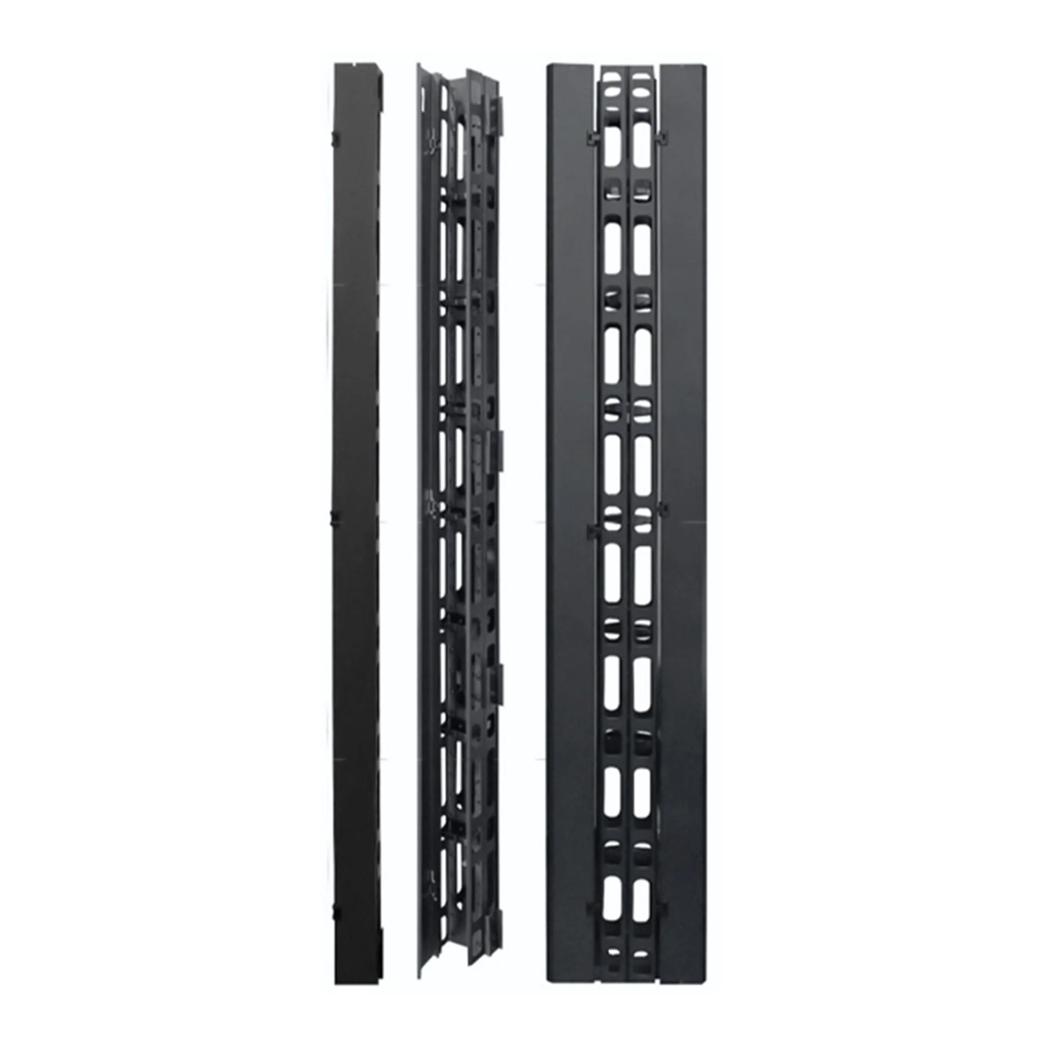 2700-wavenet-vcnb-3x3x74d-double-sided-74-vertical-metal-cable-manager-1.webp Wavenet VCNB-3X3X74D Double-Sided 74" Vertical Metal Cable Manager