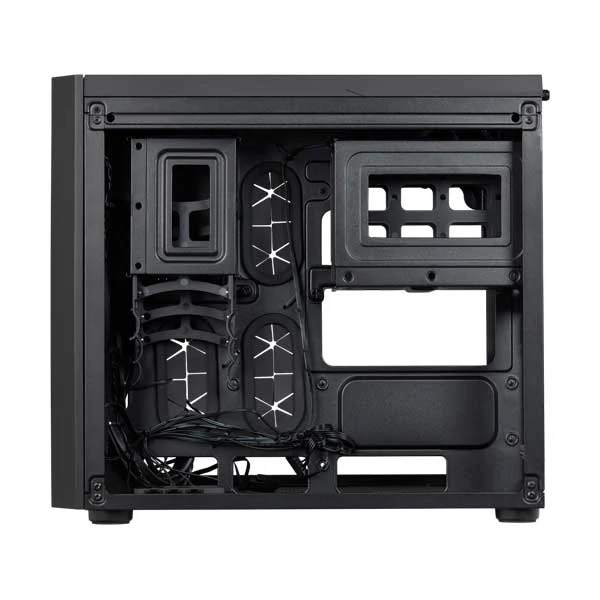 CORSAIR CC-9011135-WW Black Crystal Series 280X RGB Tempered Glass Micro ATX Case
