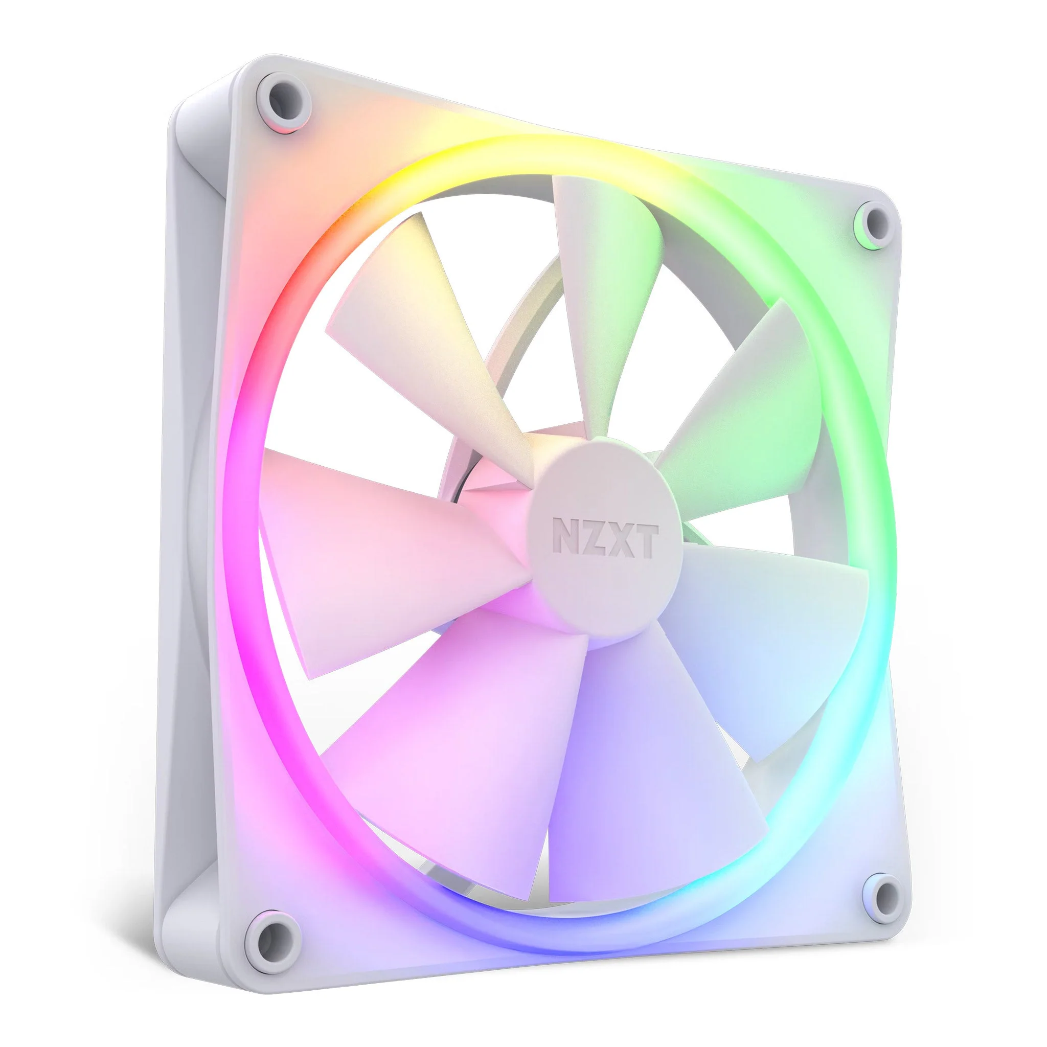 NZXT RF-R12SF-W1 120mm White F120 RGB PWM Fan