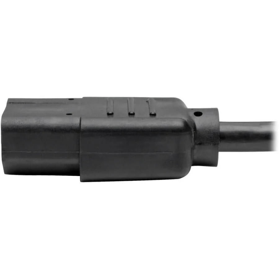 Tripp Lite P006-015 15ft 18AWG 10A Black NEMA 5-15P Male to C13 Female Desktop Computer AC Power Cable