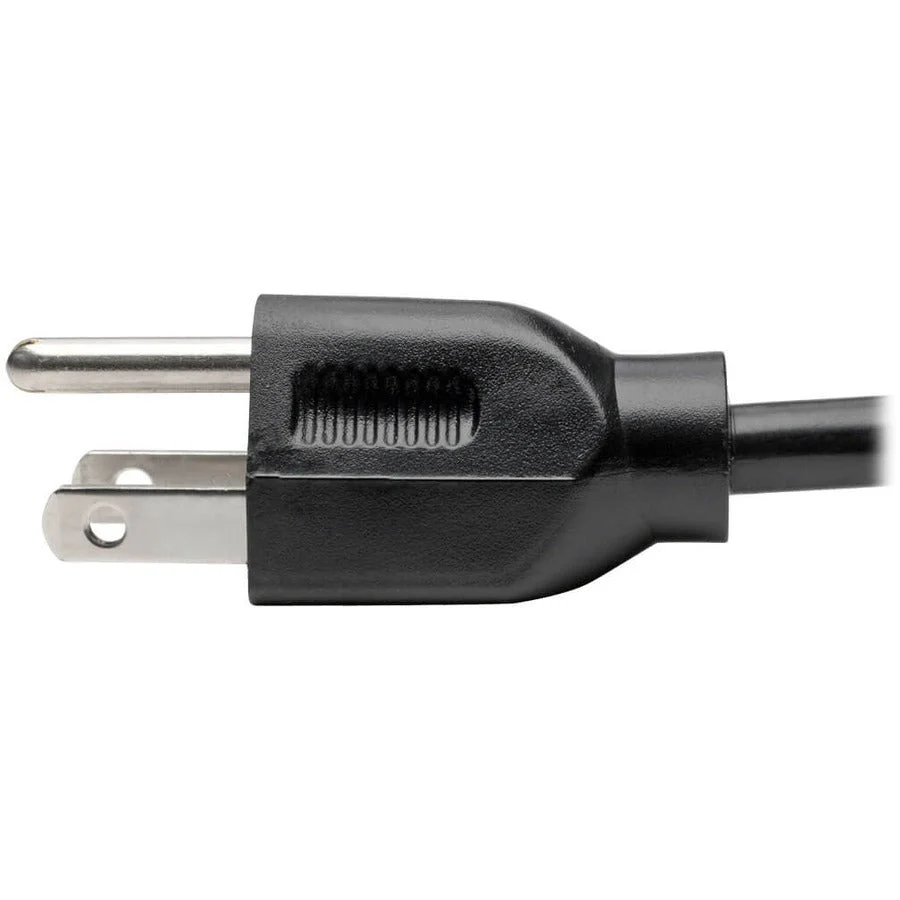 Tripp Lite P006-015 15ft 18AWG 10A Black NEMA 5-15P Male to C13 Female Desktop Computer AC Power Cable