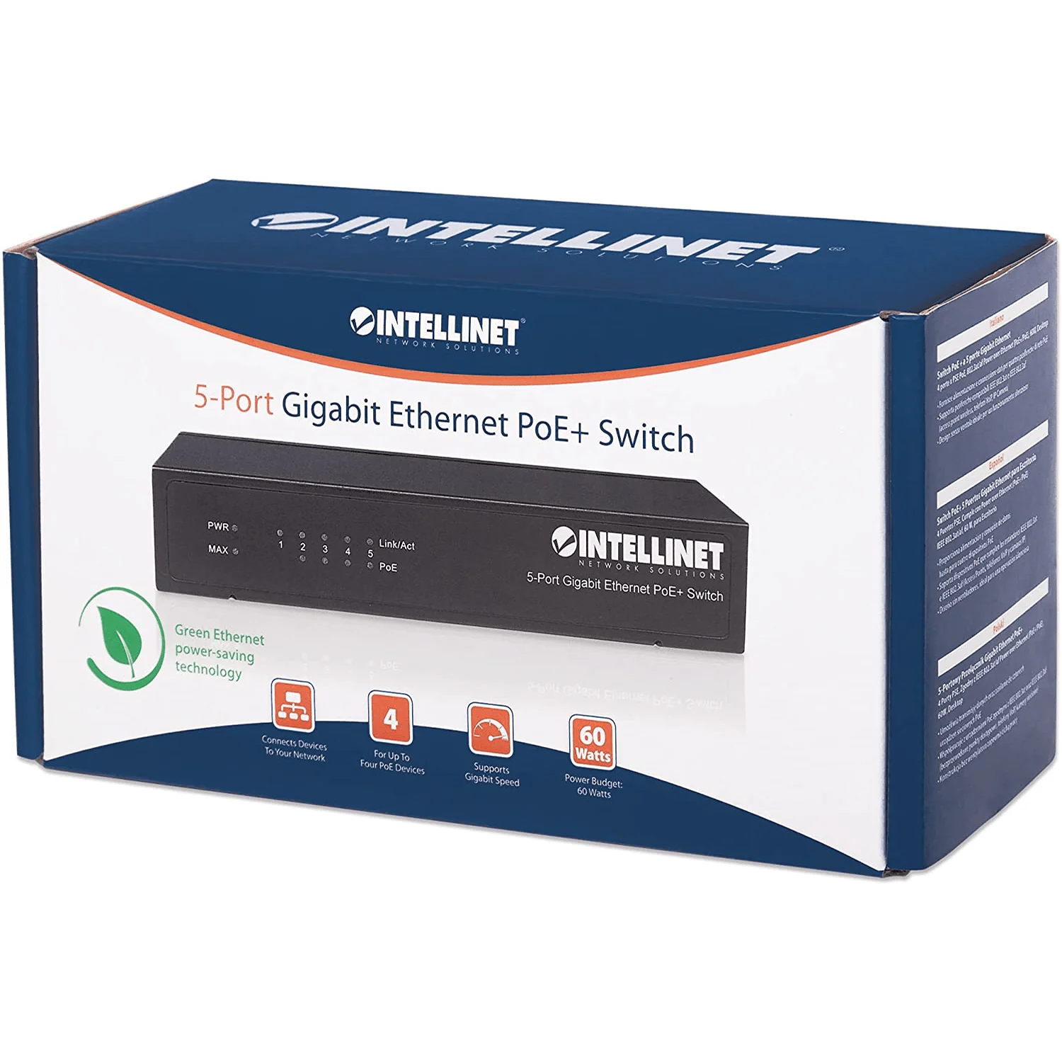 2768-intellinet-561228-5-port-gigabit-switch-4.webp Intellinet 561228 5 Port Gigabit Switch