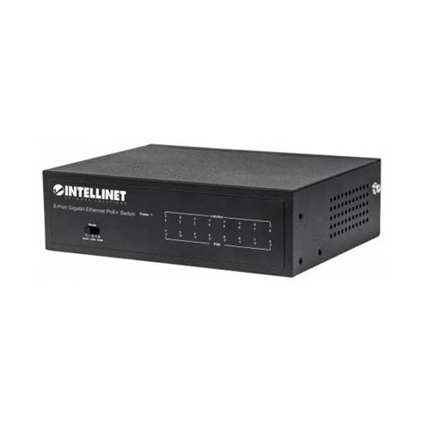 2769-intellinet-561204-8-port-gigabit-ethernet-poe-switch-1.jpg Intellinet 561204 8-Port Gigabit Ethernet PoE+ Switch