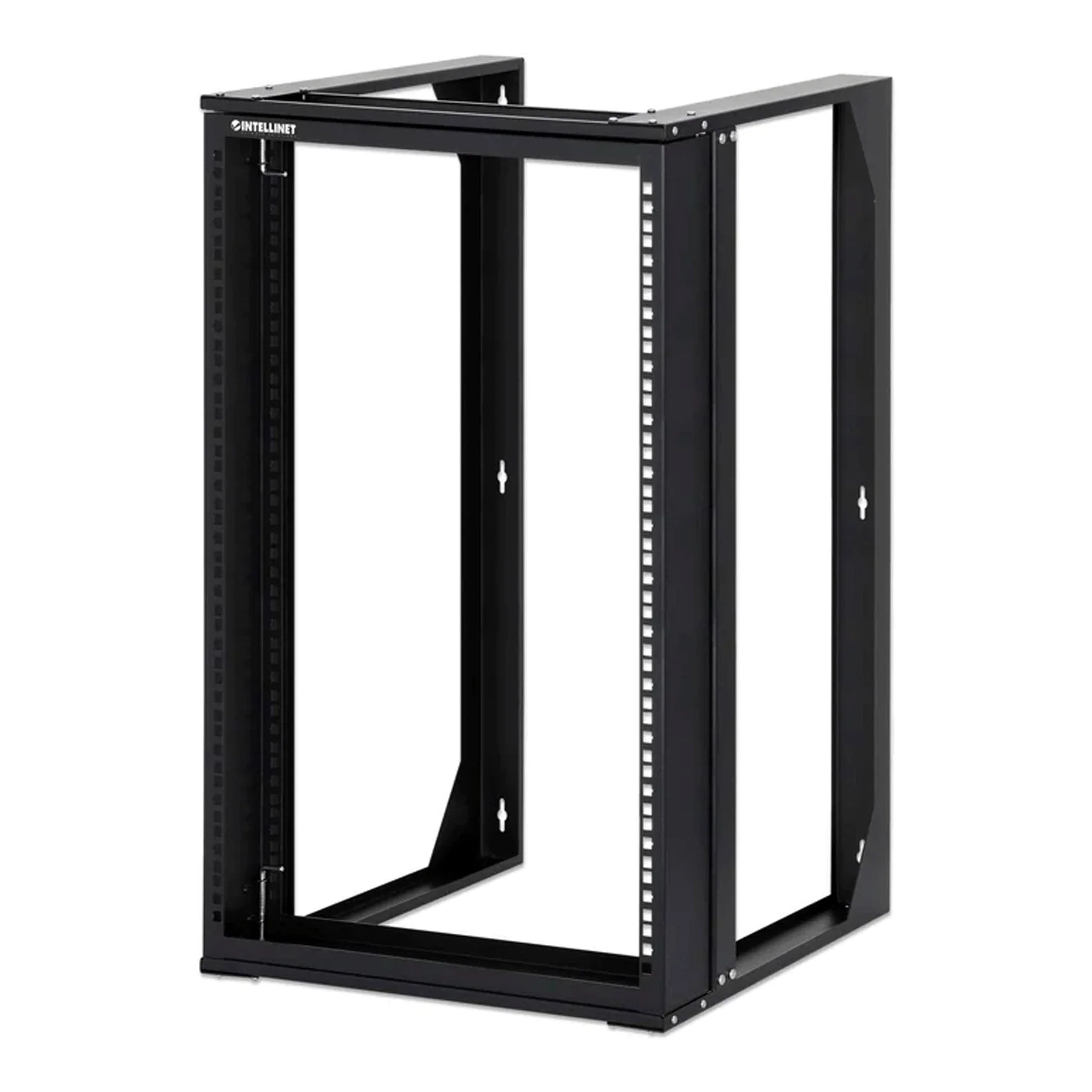 2839-intellinet-716208-19-15ru-wall-mount-2-post-open-frame-network-rack-1.webp Intellinet 716208 19" 15RU Wall Mount 2-Post Open Frame Network Rack