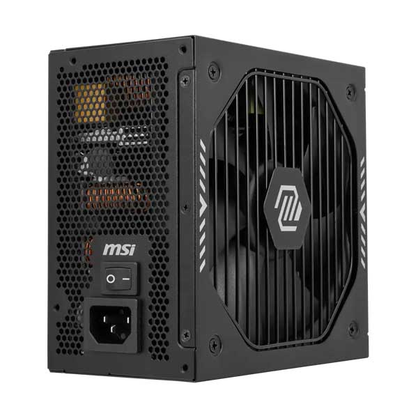 MSI 750W Fully Modular Gaming Power Supply | ATX 3.1 & PCIe 5.1 | 80 Plus Gold | MAG A750GL SPCIE5