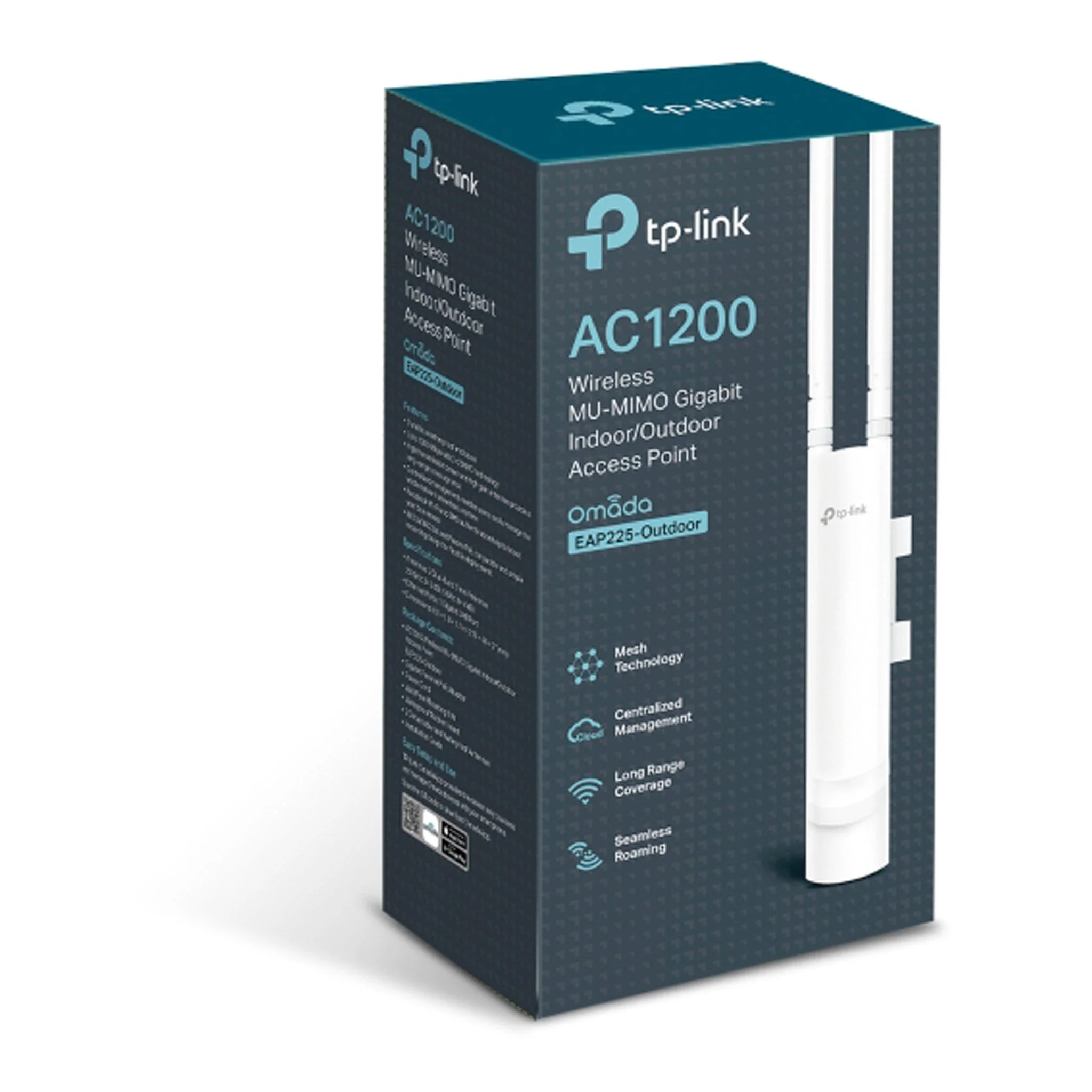 TP-Link EAP225-OUTDOOR AC1200 Wireless MU-MIMO Gigabit Indoor/Outdoor Access Point