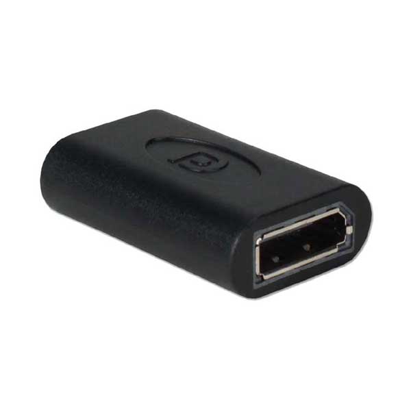 2973-qvs-dp-ff-displayport-female-to-female-digital-a-v-gender-changer-coupler-1.jpg QVS DP-FF DisplayPort Female to Female Digital A/V Gender Changer/Coupler