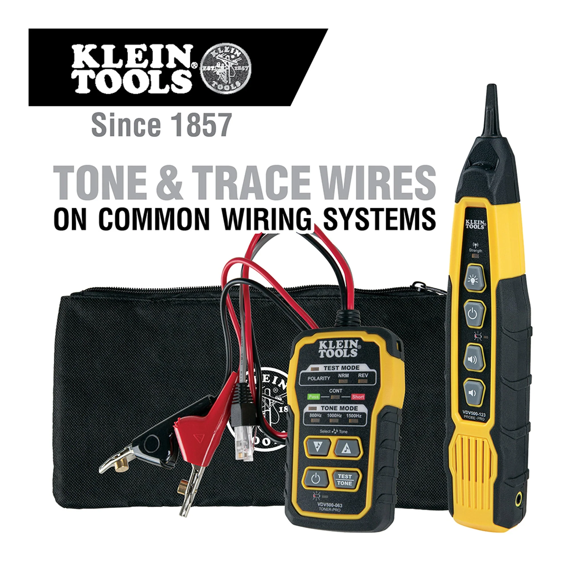 Klein Tools VDV500-820 Tone & Probe PRO Wire Tracing Kit