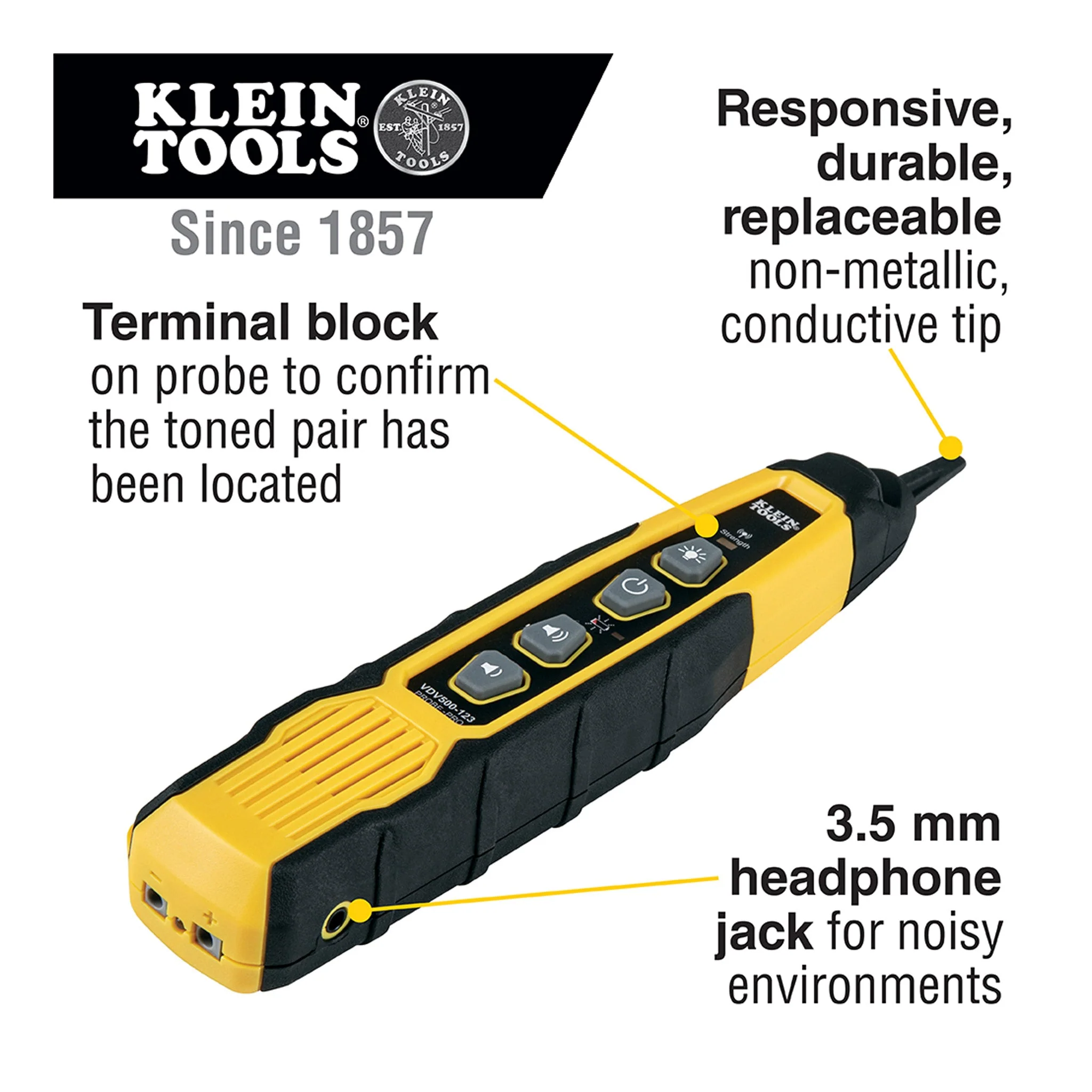 Klein Tools VDV500-820 Tone & Probe PRO Wire Tracing Kit