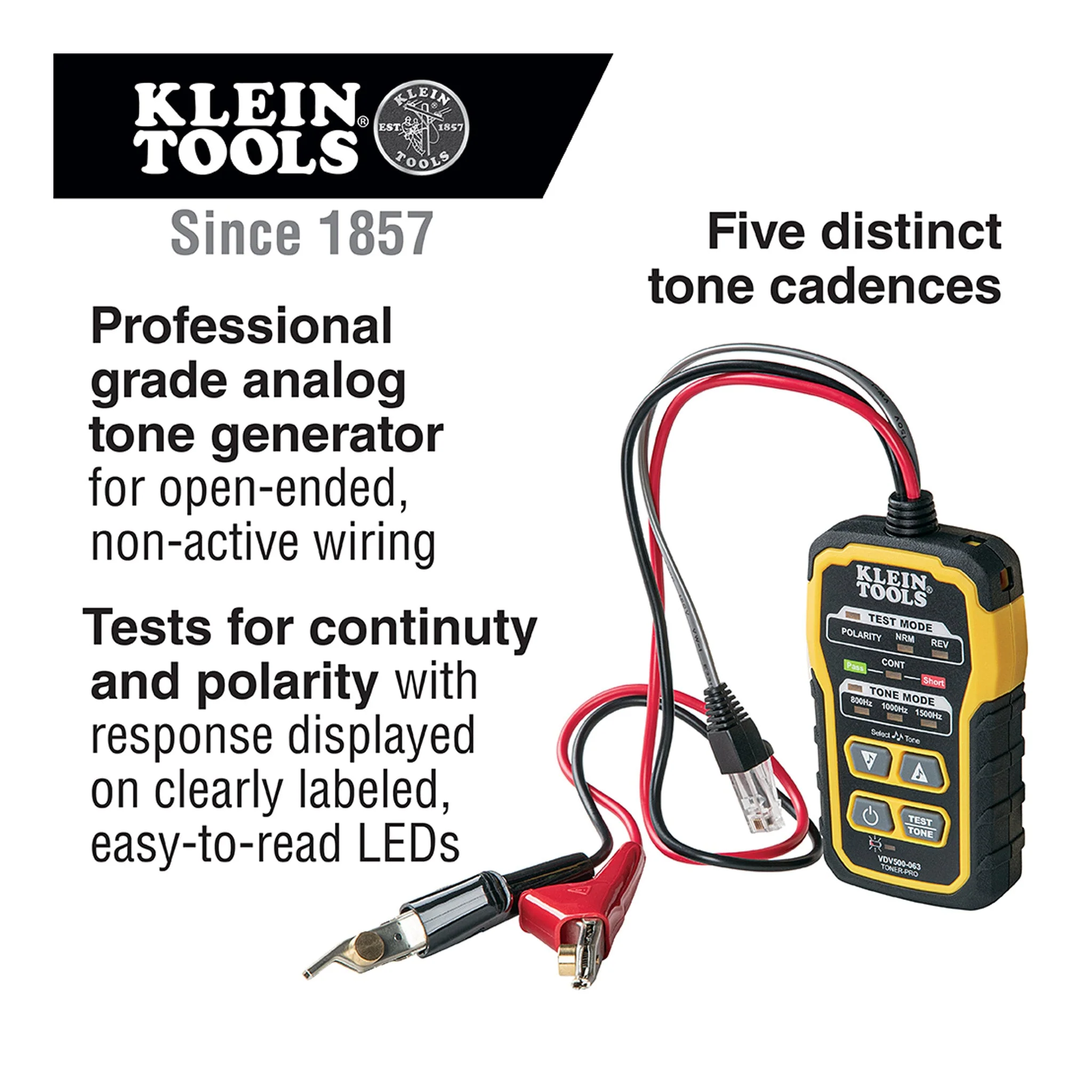 Klein Tools VDV500-820 Tone & Probe PRO Wire Tracing Kit