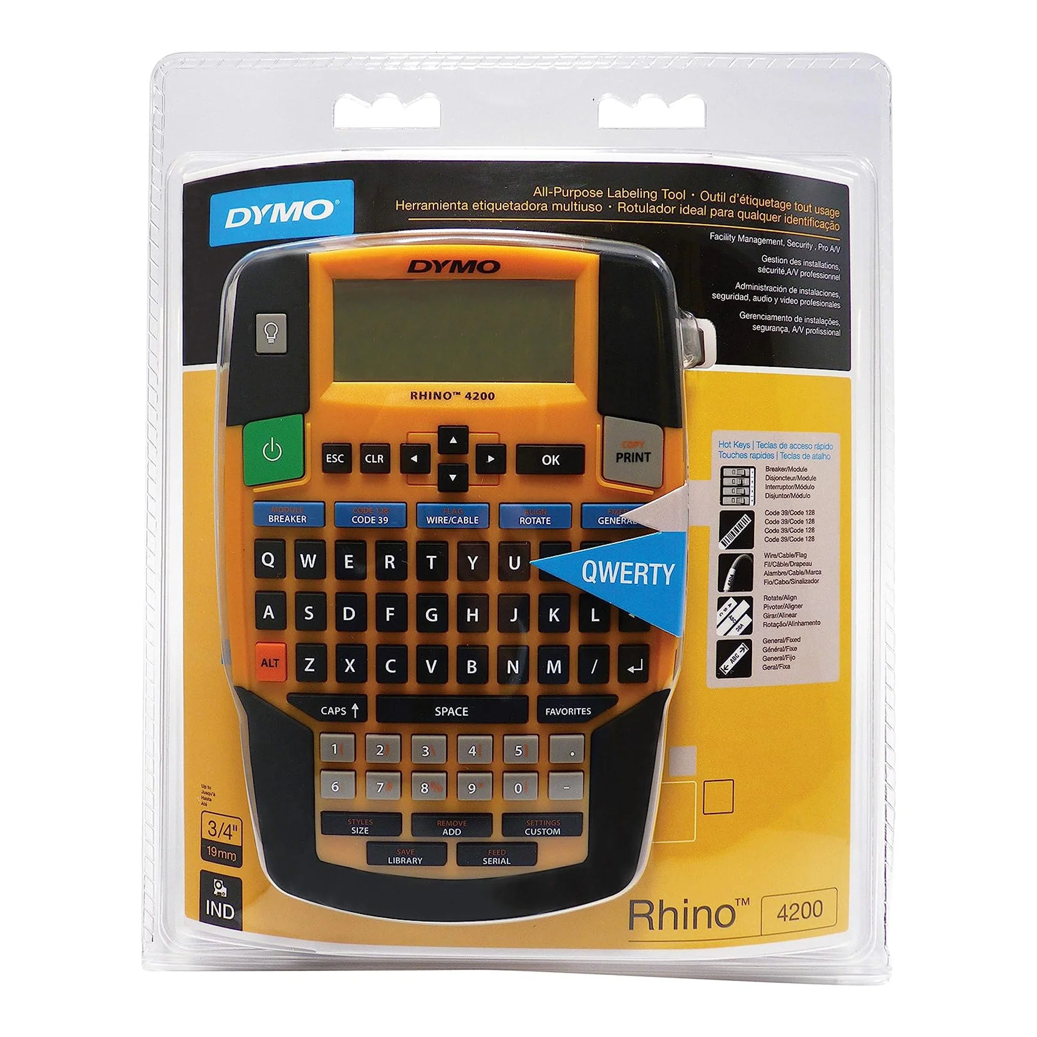 DYMO 2175088 Rhino 4200 Industrial Label Maker