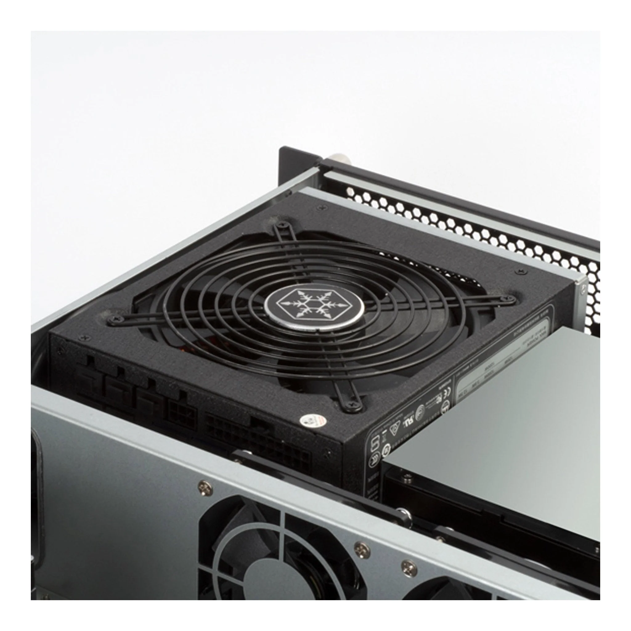 SilverStone RM23-502 2U Industrial ATX Rackmount Server Case