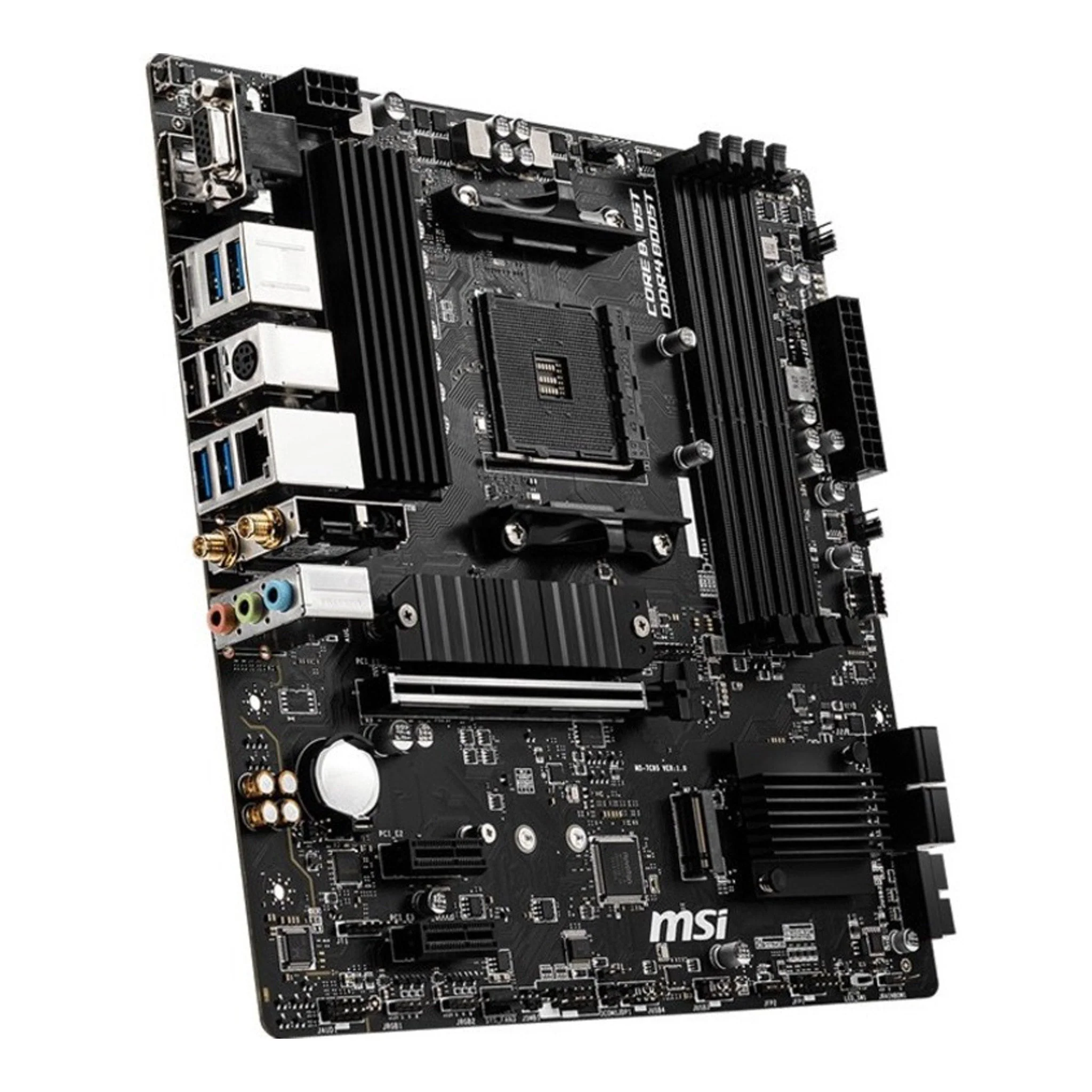 MSI B550M PRO-VDH WIFI AM4 Micro ATX Desktop Motherboard