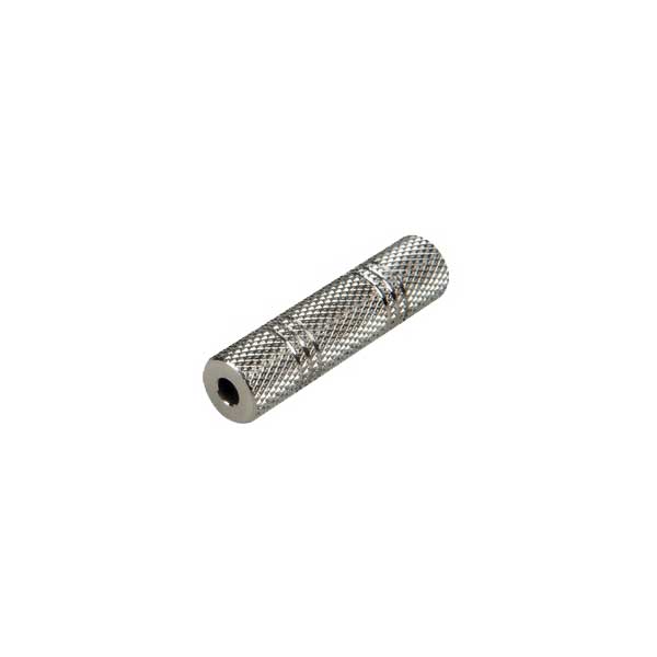 394-3.5mm-stereo-female-to-female-shielded-barrel-connector-1.jpg 3.5mm Stereo Female to Female Shielded Barrel Connector