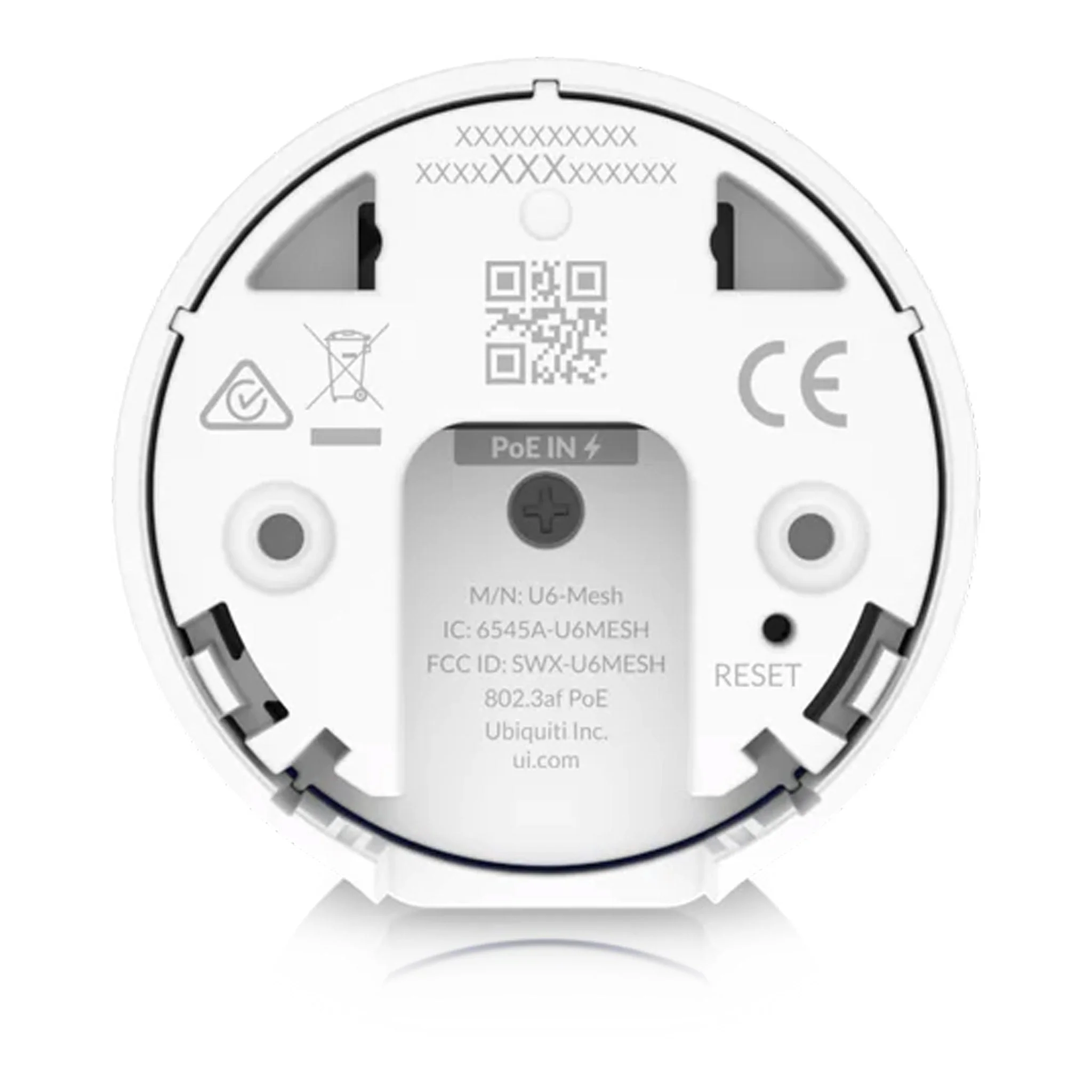 Ubiquiti U6-Mesh-US 5.3Gbps Indoor/Outdoor UniFi6 Mesh Quad-Stream Access Point